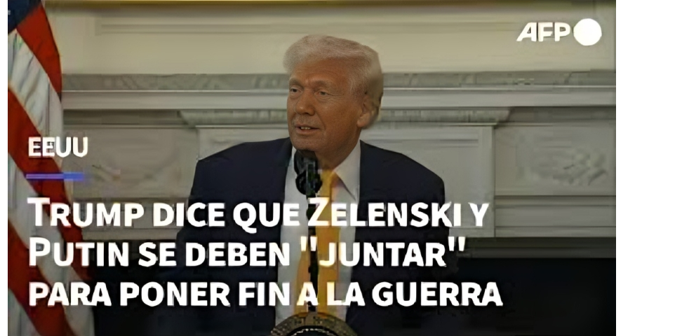 image-10 Trump sugiere que Zelenski y Putin deben reunirse para poner fin a la guerra