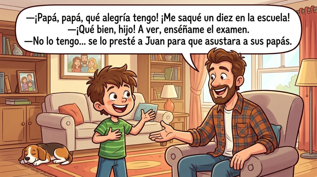 Boy_showing_exam_to_father_20261003192756-1024x572 El examen del susto: La hazaña académica de Pepito en el barrio La Floresta
