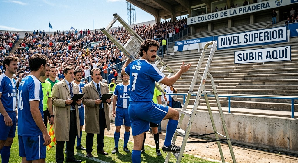 image-1 Mercado de fichajes: El jugador que llevó una escalera para "subir de nivel"